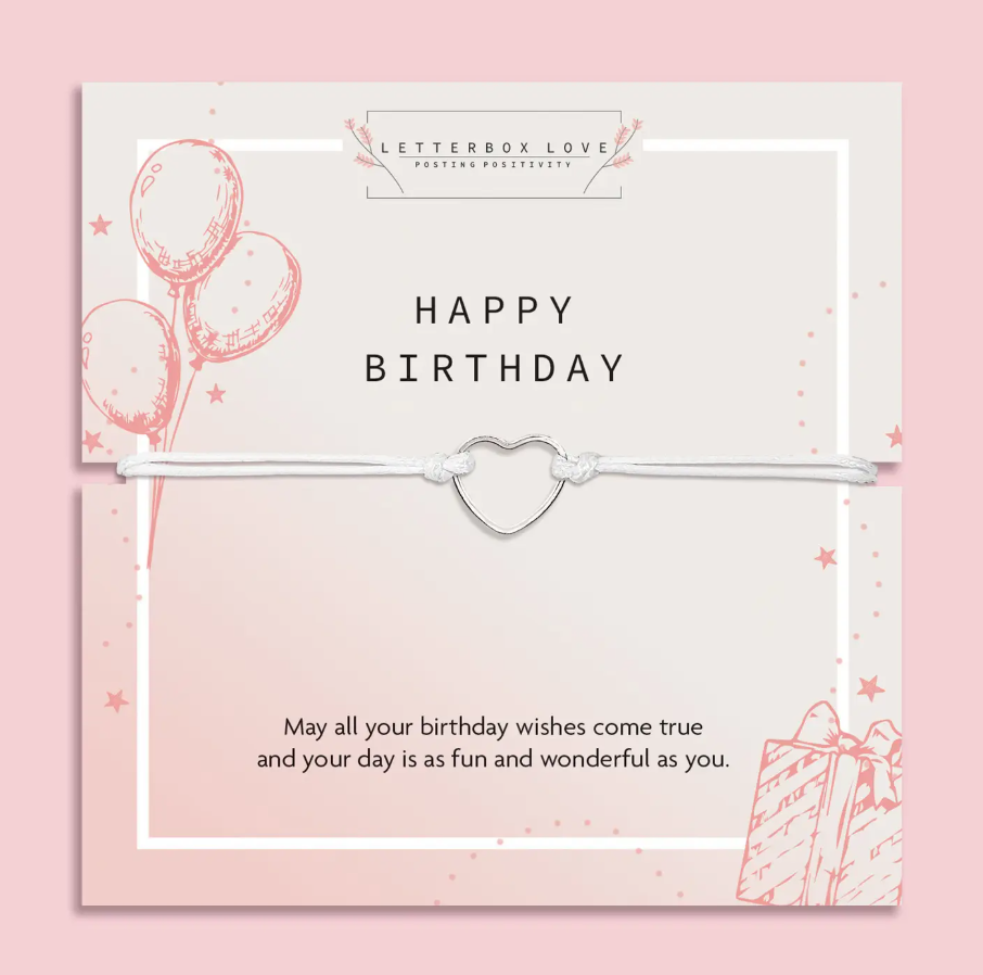 Happy Birthday String Bracelet