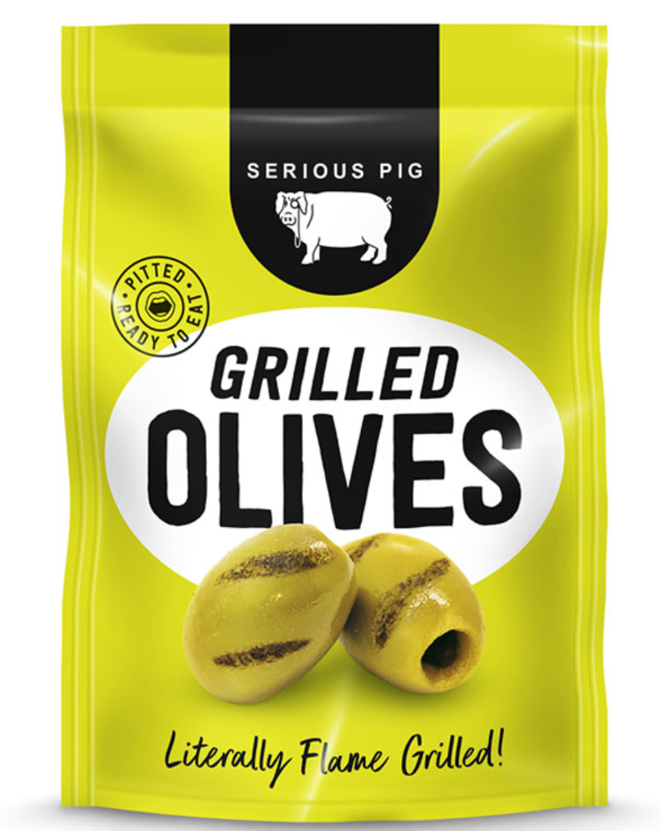 Grilled Olives from Serious Pig