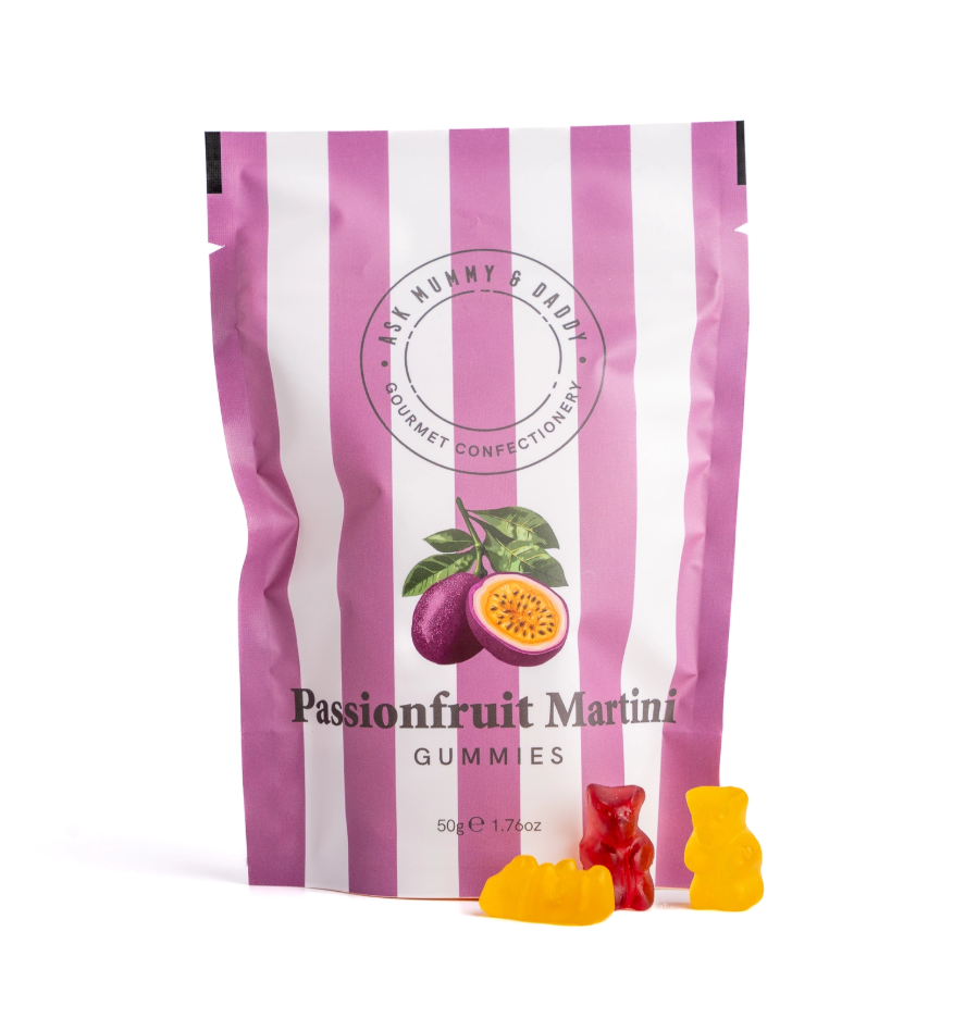 Passionfruit Martini gummies 50g Pouch