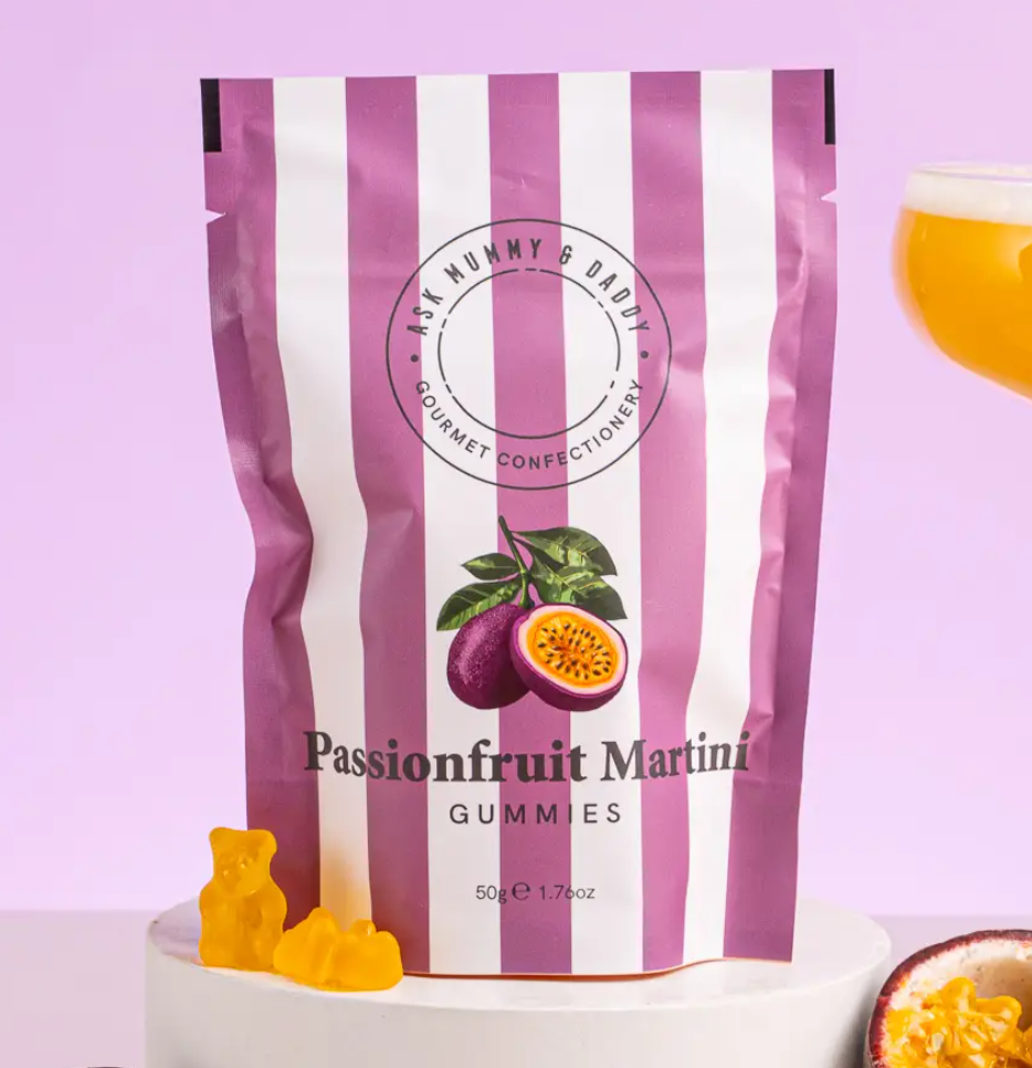 Passionfruit Martini gummies 50g Pouch