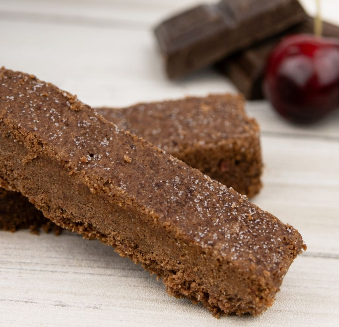 Black Forest Gateau Shortbread - Sawley Kitchen