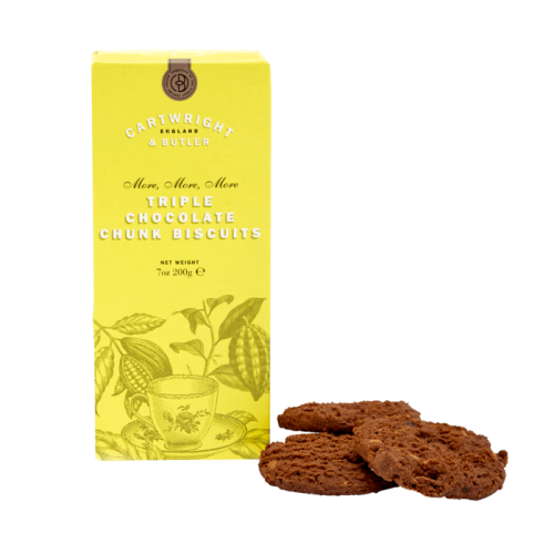 Cartwright and butler biscuits, triple chocolate chunk biscuits, luxury biscuits