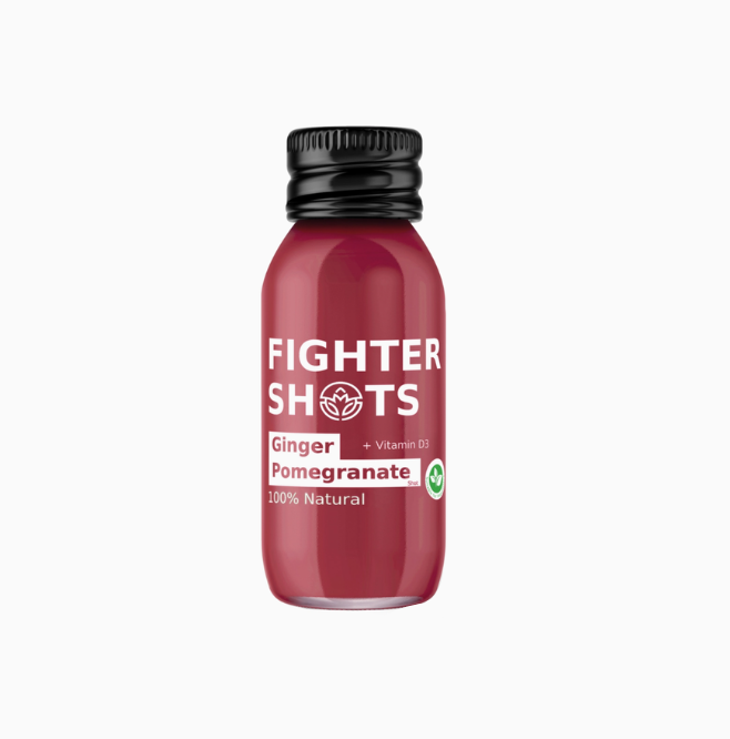 Ginger + Pomegranate + Vitamin D3 Fighter shot