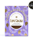 love cocoa congratulations chocolate slab, congrats gifts, congratulations gifts, congratulations chocolate bar