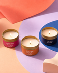 Contemporary three-candle gift set in a premium magnetic box, ideal as a thank-you, thinking-of-you, housewarming, congratulations, get-well-soon or self-care gift for women.