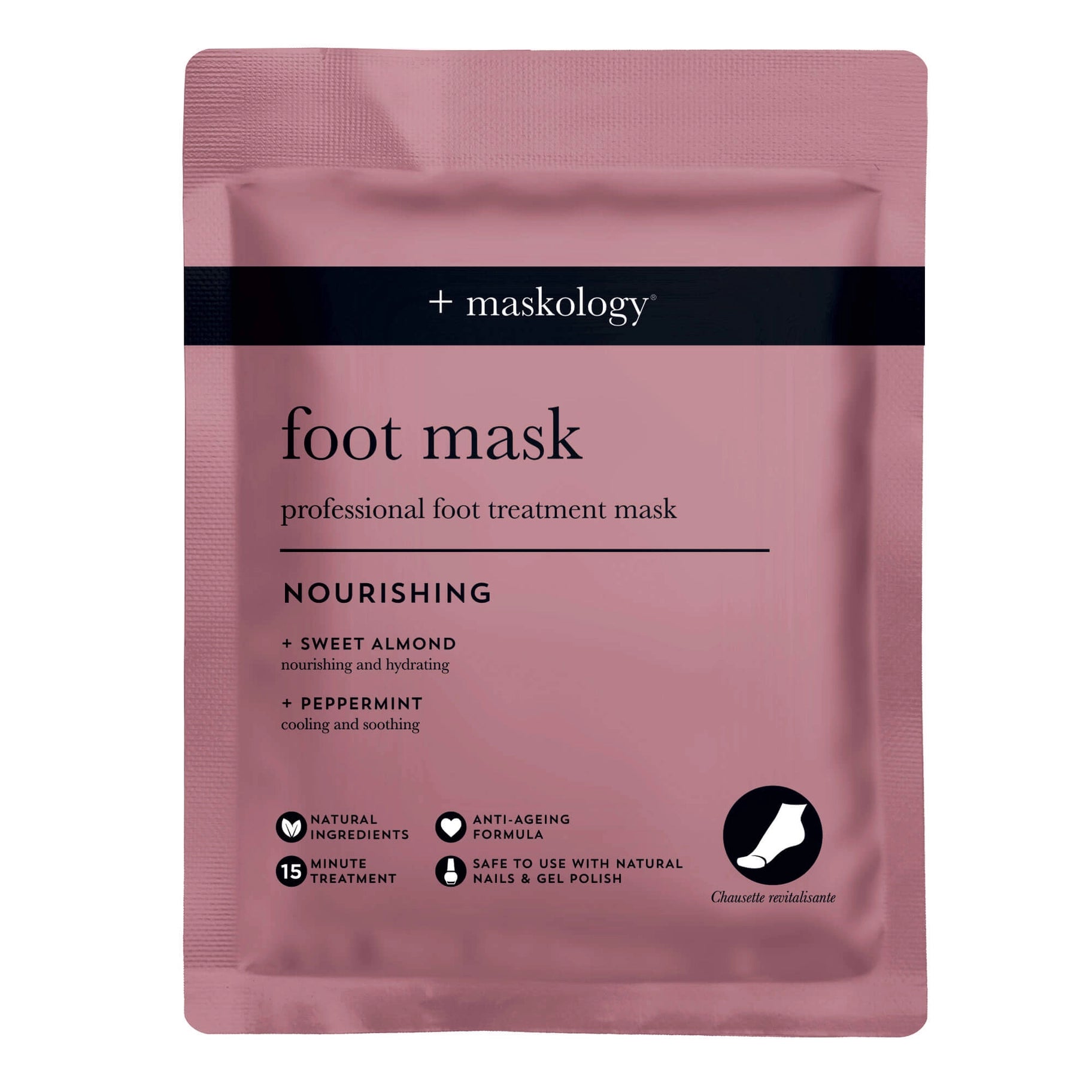 Foot mask professional foot bootie +Maskology