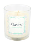 Cheers Congratulations Champagne Fizz Candle