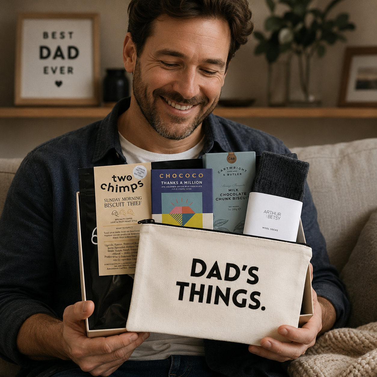 Gift hamper for dad