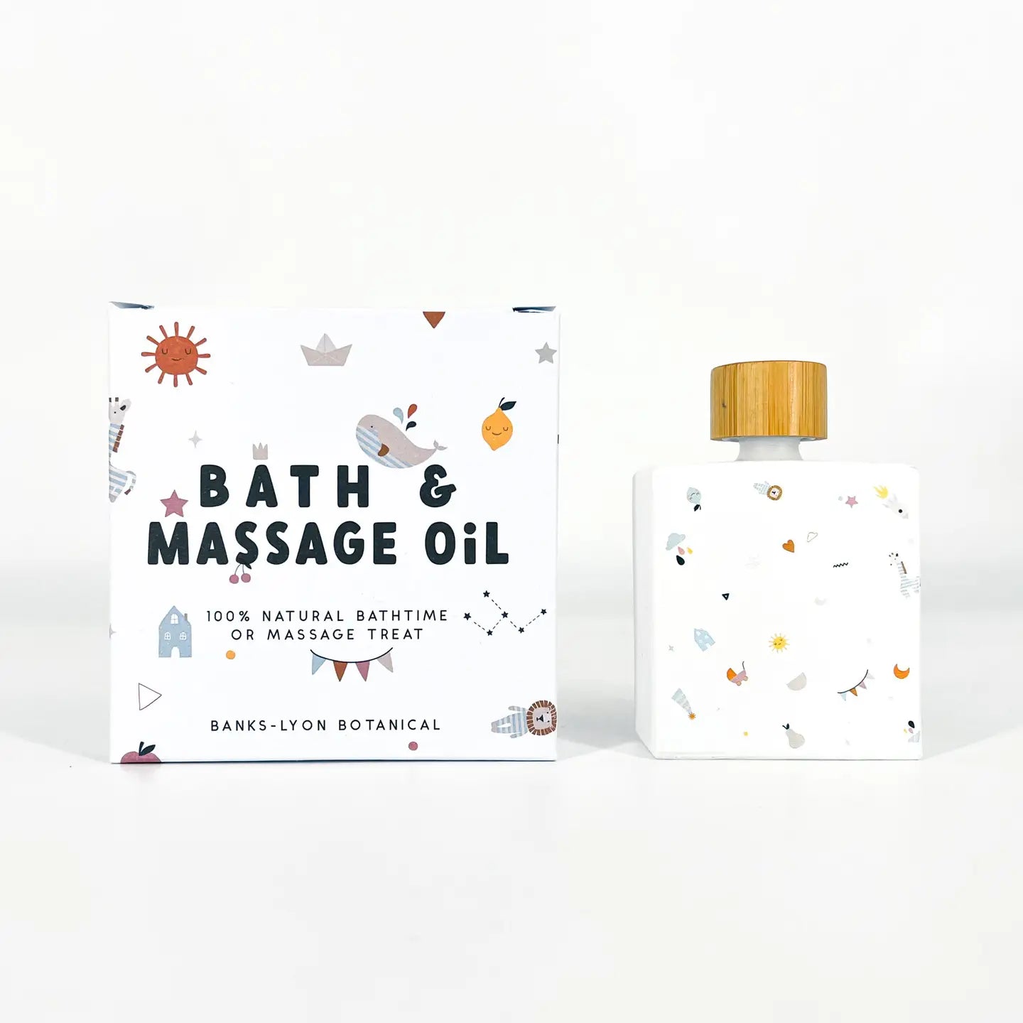 bath and massage oil, natural bathtime, massage oil, baby massage, banks lyon botanical, baby gifts, baby massage, baby bath, bath oil, baby bath oil, perfect gifts, baby shower gifts, luxury baby shower gifts,newborn gifts, perfect for newborns,