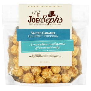 Joe and Sephs salted caramel popcorn 30g