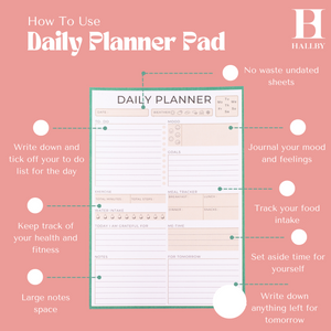 Daily Planner Pad Guide