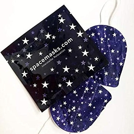 space mask, space masks, self heating eye masks, warming eye masks