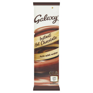 Galaxy hot chocolate sachet