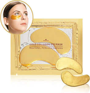 Gold collagen under eye mask
