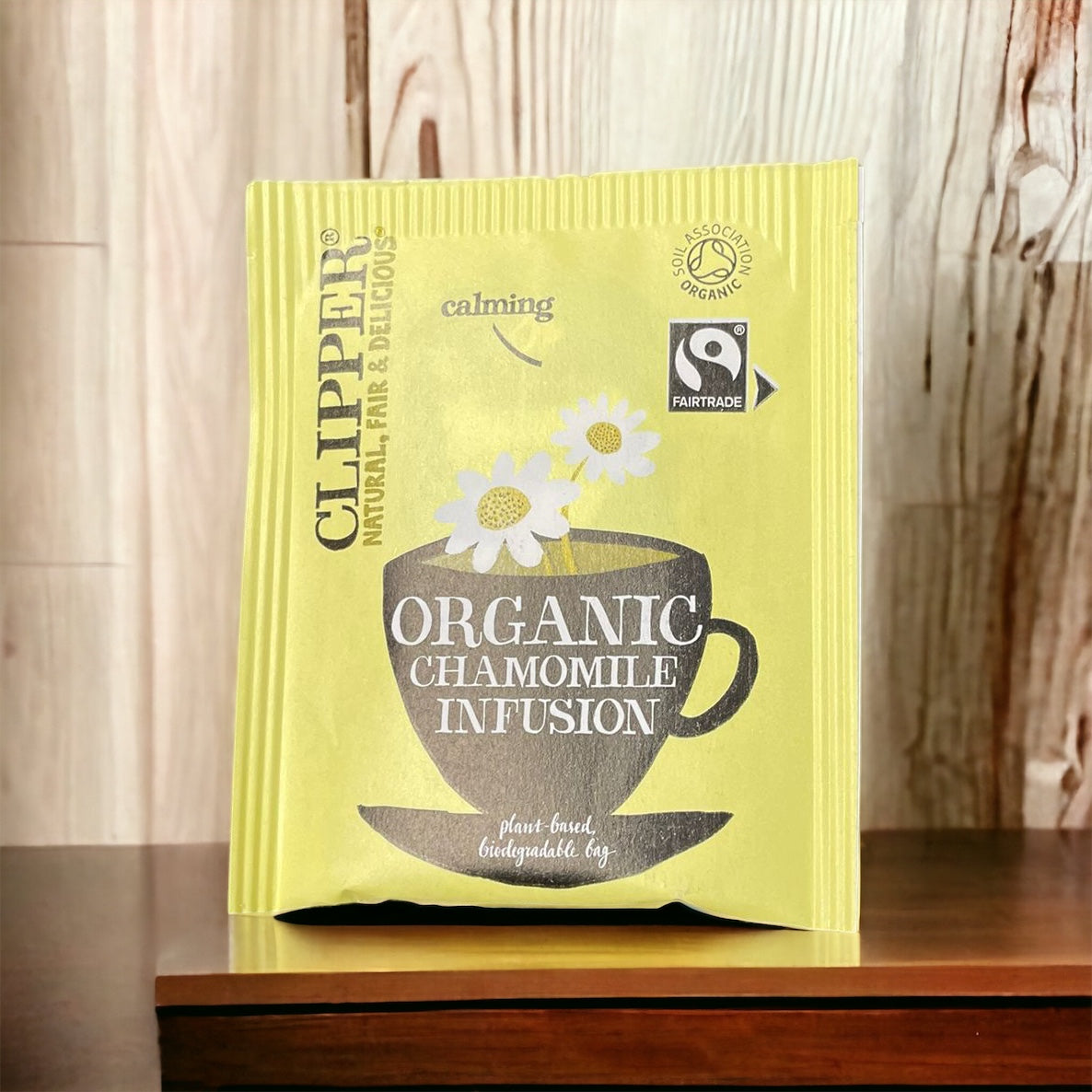 Clipper Fairtrade Organic Infusion Chamomile tea bags (x3)