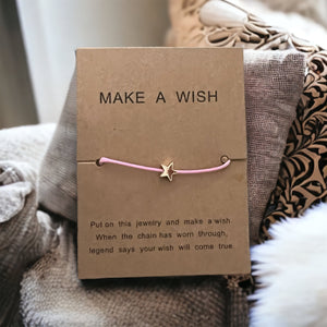 Make a wish bracelet