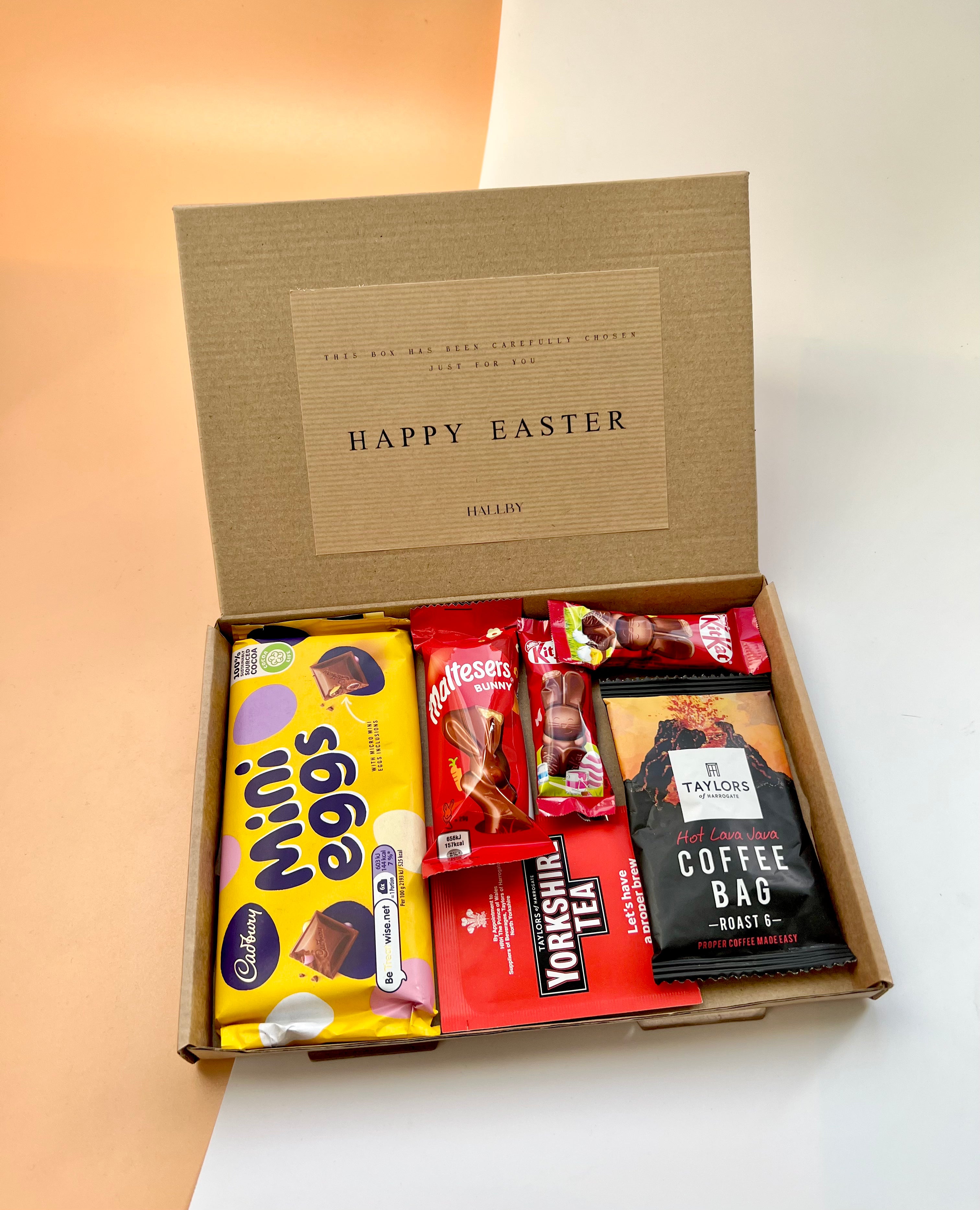 Easter Chocolate Letterbox Gift, Personalised Easter gift, Easter gifts for adult,Easter Chocolate Hamper,employee easter gifts, staff easter gifts, corporate easter gifts, Novelty Easter gift box, Easter chocolate box, Funny Easter gifts