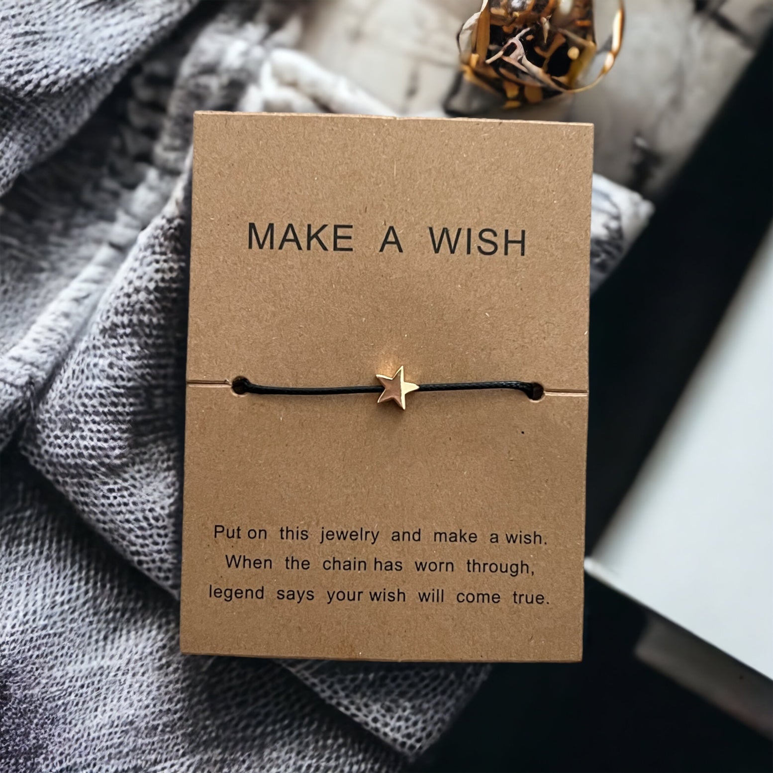Wish bracelets, Charm String Bracelet, Best friend gift, String bracel –  Little Happies Co