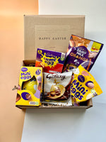 Load image into Gallery viewer, Easter Chocolate Letterbox Gift, Personalised Easter gift, Easter gifts for adult,Easter Chocolate Hamper,employee easter gifts, staff easter gifts, corporate easter gifts, Novelty Easter gift box, Easter chocolate box, Funny Easter gifts
