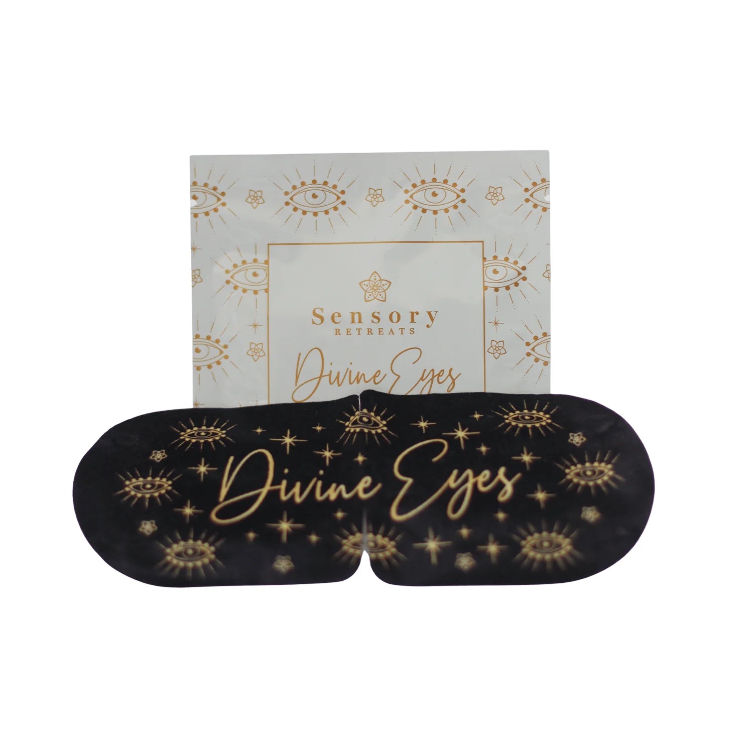 sensory retreats eye mask, divine eyes eye mask, self heating eye masks, warming eye mask